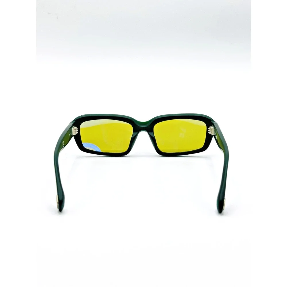 Jacquemus Sunglasses MARINO JAC64 C2 Matte Green Frame Green Lens 55-20-135 New